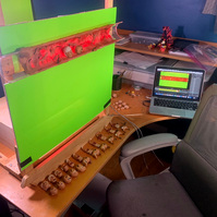 Stop Motion animation puppet from Oliver Levine animation. Inside vein