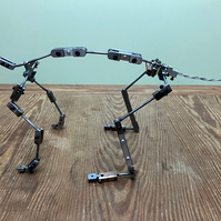 Taxidermy Rabbit puppet armature from Oliver Levine animation 