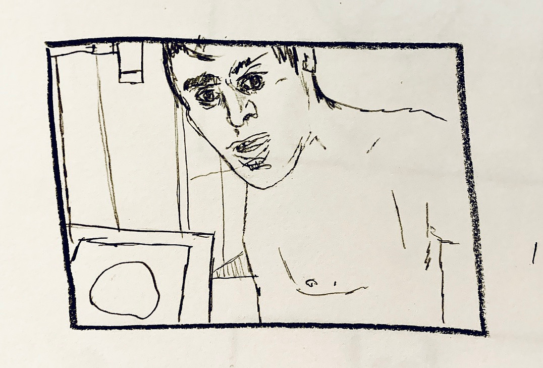 Ade Music video Ambivert storyboard. Behind the scenes from Oliver Levine animation
