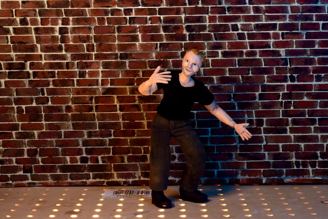 Stop Motion animation puppet from Oliver Levine animation