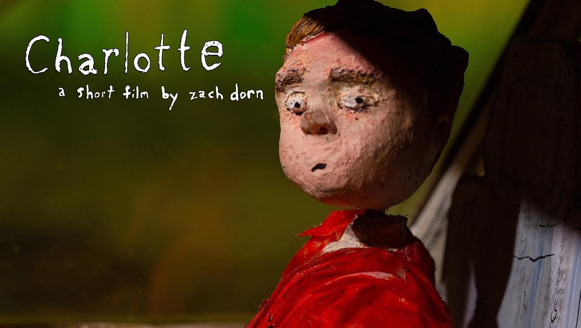 Stop Motion animation puppet from Oliver Levine animation. Zach Dorn animated film Charlotte
