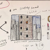 Ade Music video Ambivert storyboard. Behind the scenes from Oliver Levine animation