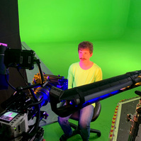 Ade Music video Ambivert. Behind the scenes from Oliver Levine animation