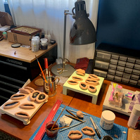 Ade Music video Ambivert. Behind the scenes from Oliver Levine animation. Stop motion mouths