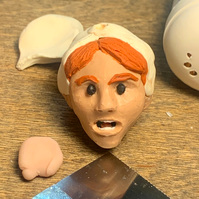 Stop Motion animation puppet from Oliver Levine animation. 