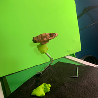 Stop Motion animation puppet from Oliver Levine animation. 