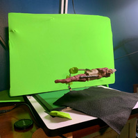 Stop Motion animation puppet from Oliver Levine animation. 