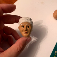Stop Motion animation puppet from Oliver Levine animation. 