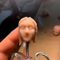 Stop Motion animation puppet from Oliver Levine animation. Zach Dorn animated film Charlotte