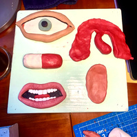Ade Music video Ambivert. Behind the scenes from Oliver Levine animation. Stop motion mouths
