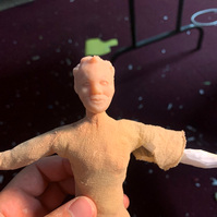 Stop Motion animation puppet from Oliver Levine animation