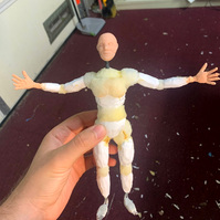 Stop Motion animation puppet from Oliver Levine animation