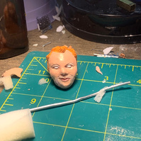 Stop Motion animation puppet from Oliver Levine animation