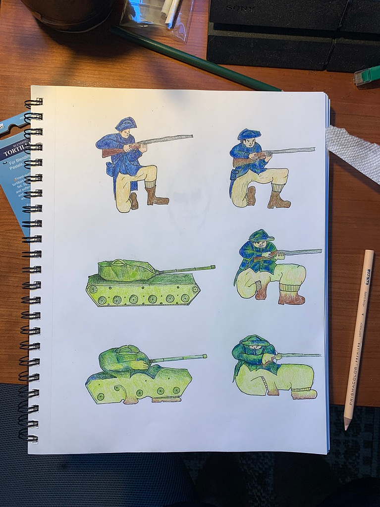 Stop Motion animation storyboard from Oliver Levine animation. 