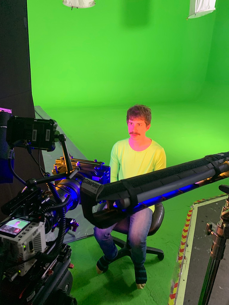 Ade Music video Ambivert. Behind the scenes from Oliver Levine animation