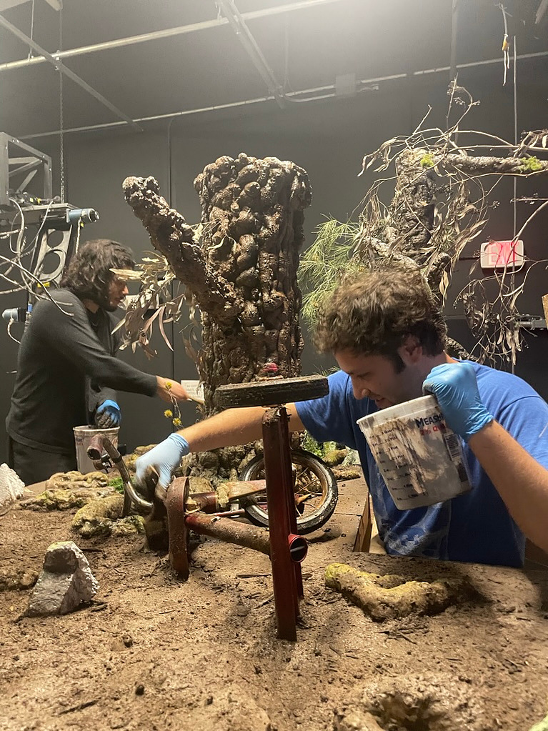 Forest set from Oliver Levine animation