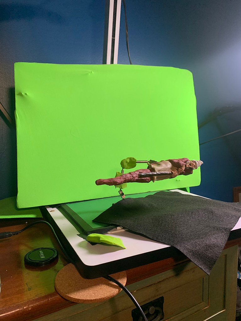 Stop Motion animation puppet from Oliver Levine animation. 