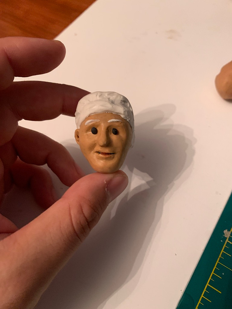 Stop Motion animation puppet from Oliver Levine animation. 
