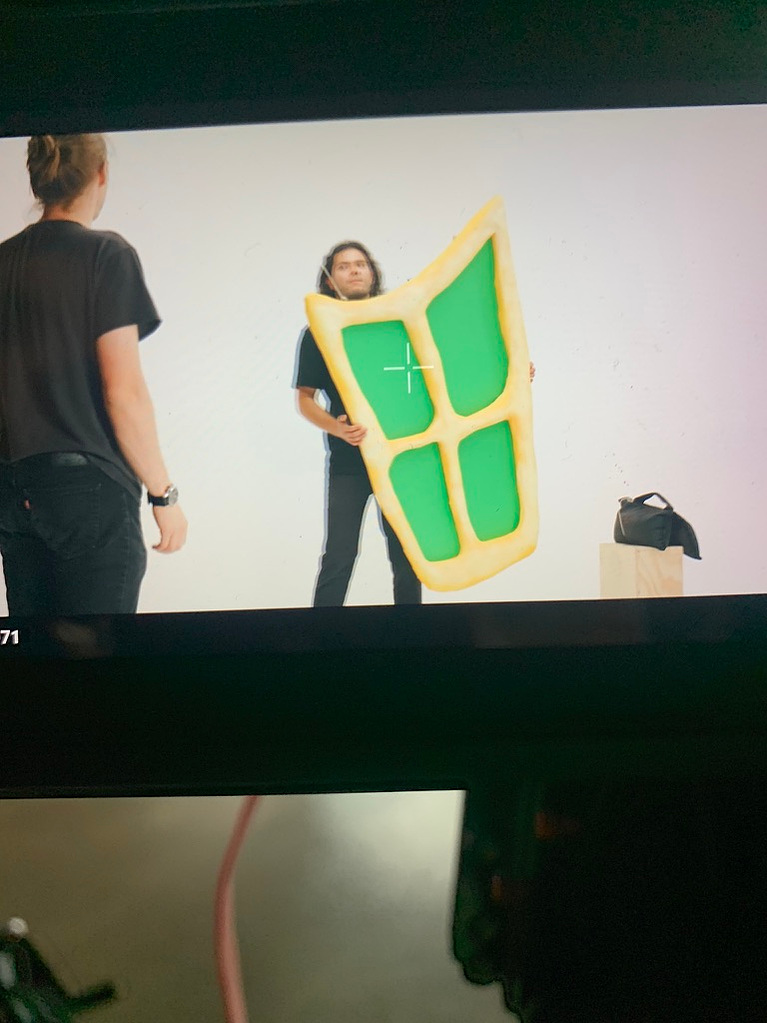 Ade Music video Ambivert. Behind the scenes from Oliver Levine animation