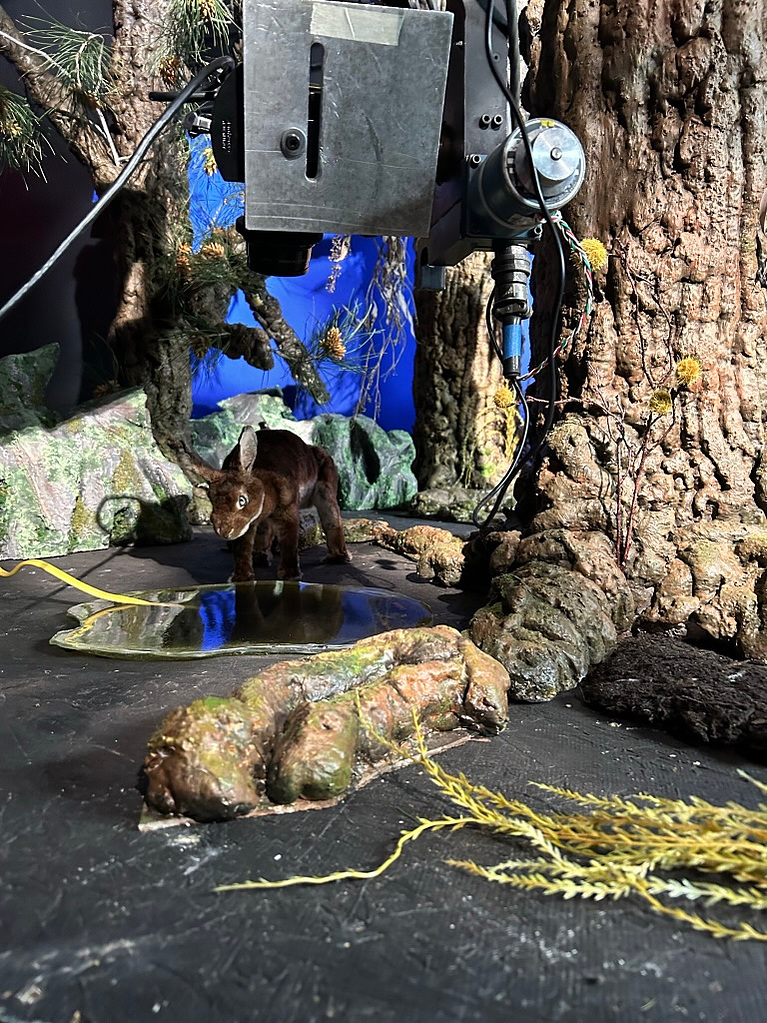 Forest set from Oliver Levine animation
