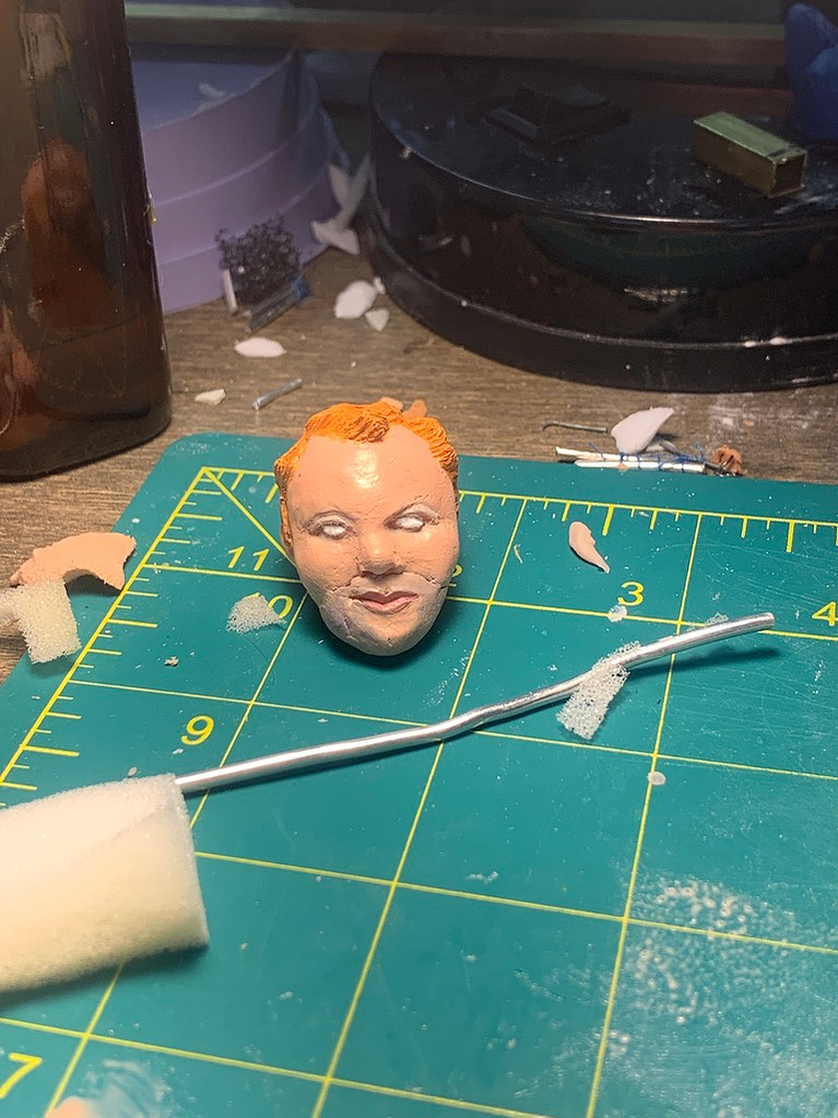 Stop Motion animation puppet from Oliver Levine animation