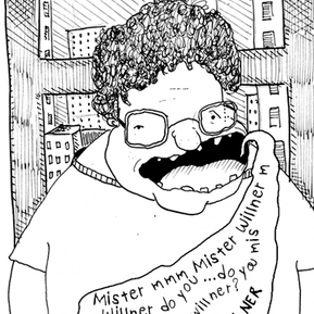 Ira character from Oliver Levine comic Baby Teeth