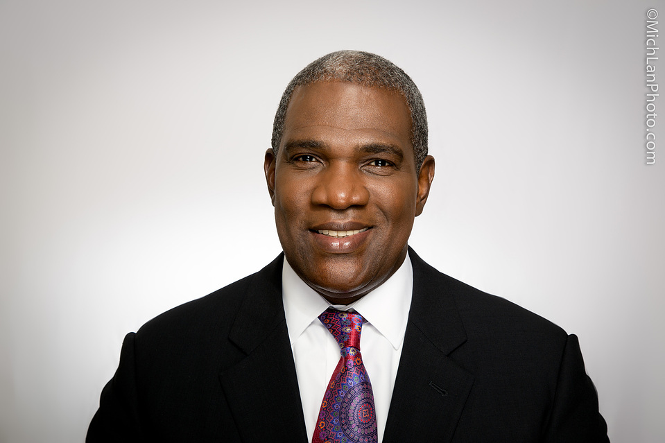 corporate headshot for company