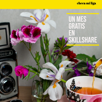 Promoción de clases de fotografía de producto en Skillshare, todas en español. Además un mes gratis en la plataforma usando la liga provista.
Usa tu cámara de smartphone o la que tengas para empezar a mejorar en tu fotografía.