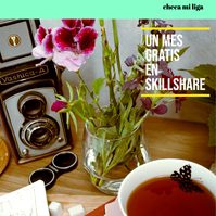 Promoción de clases de fotografía de producto en Skillshare, todas en español. Además un mes gratis en la plataforma usando la liga provista.
Usa tu cámara de smartphone o la que tengas para empezar a mejorar en tu fotografía.
