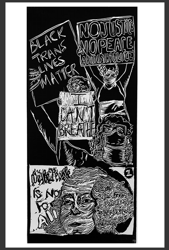 The University of Nevada, Reno's editorial newspaper, the Sagebrush, released a zine covering the Black Lives Matter protests of 2020. I contributed a series of photos to their publication from protests I personally documented in Reno and Carson City. 