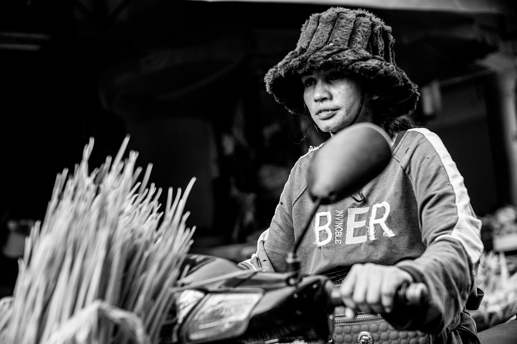 A scene in the a wet market in Siem Reap