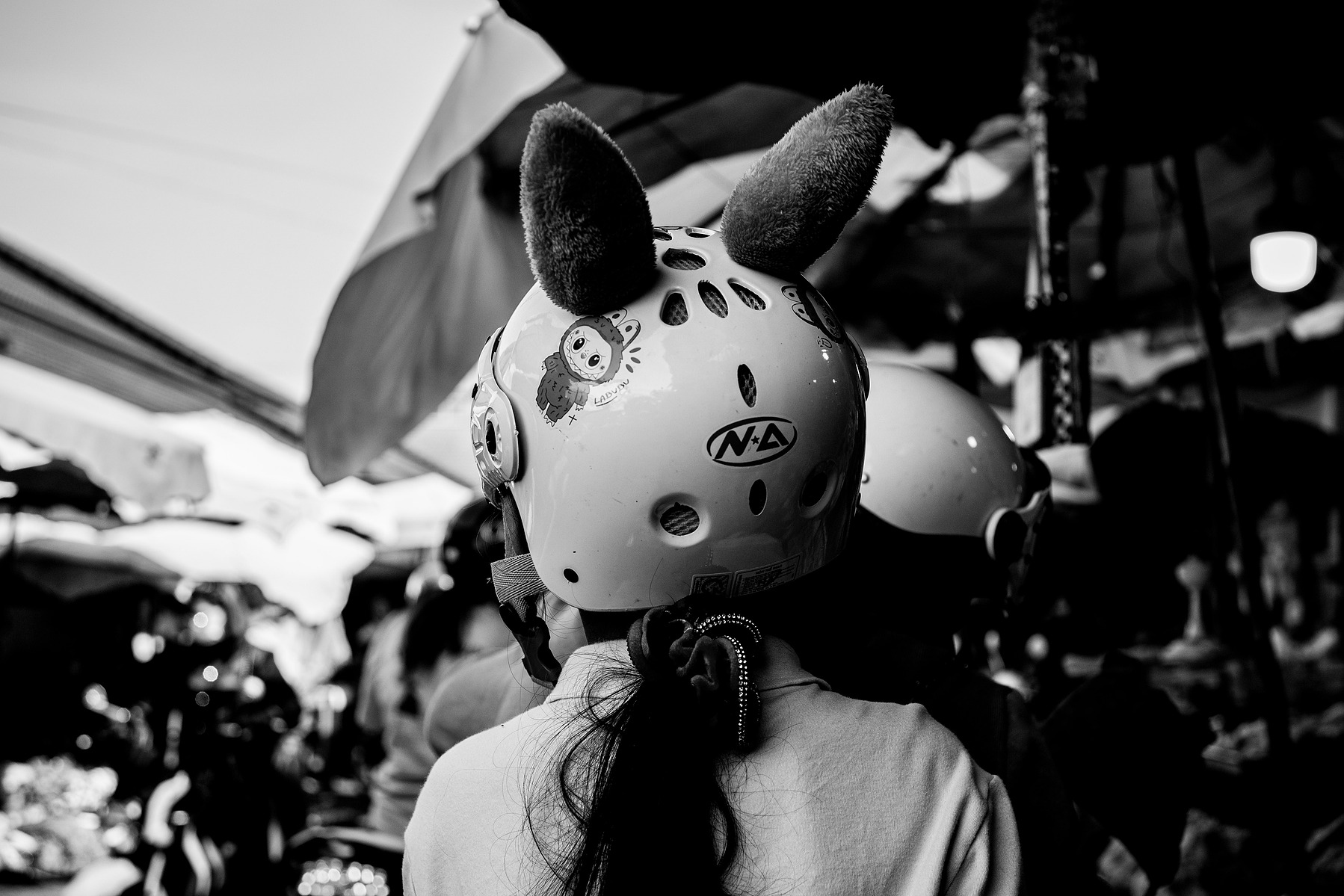 A scene in the a wet market in Siem Reap