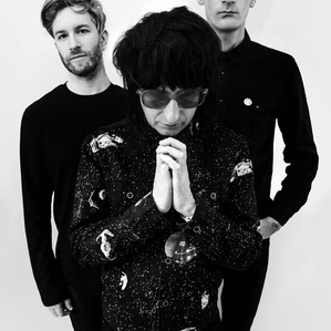 lostalone band portrait black and white