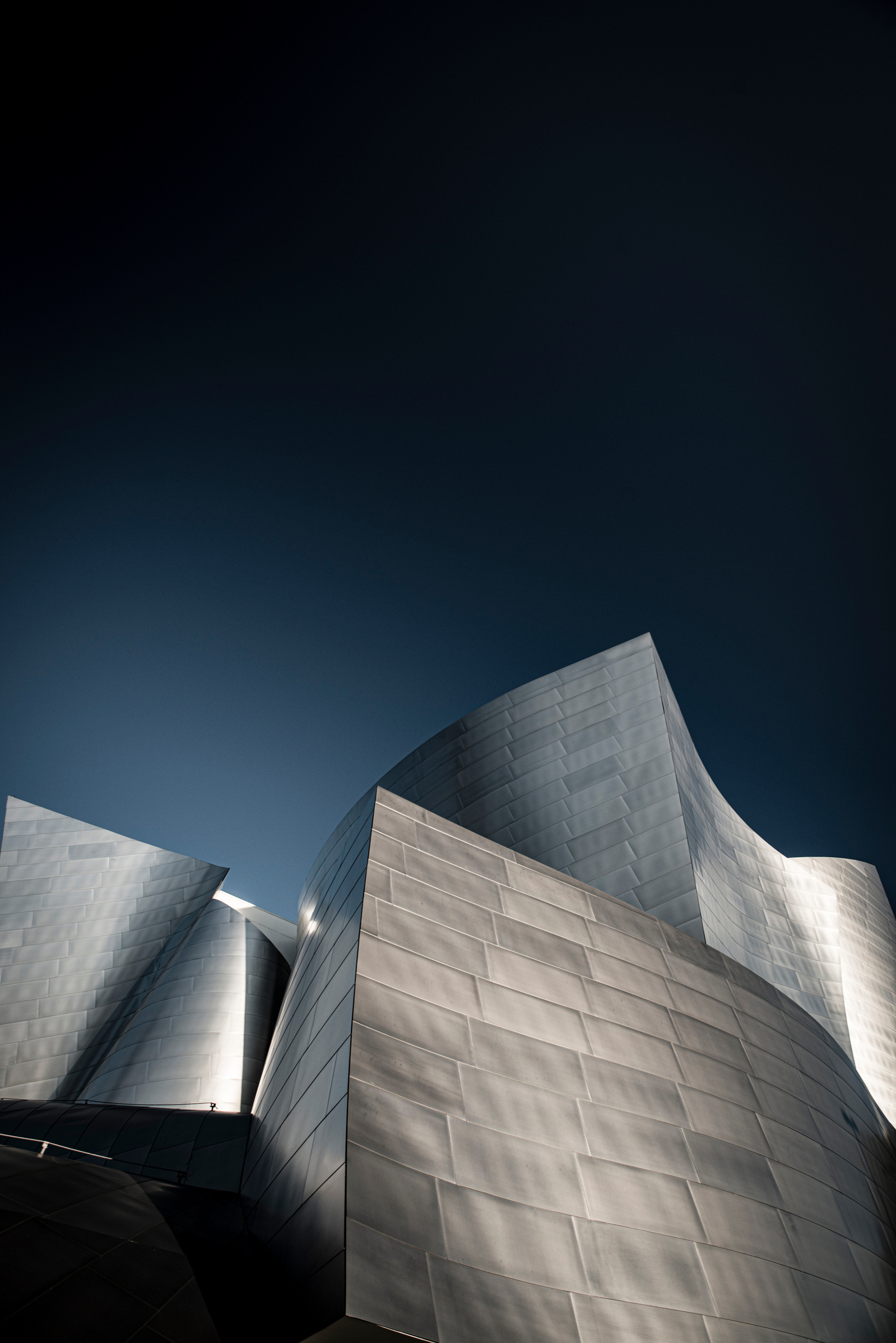 Disney Concert Hall - abstract architecture Los Angeles California 