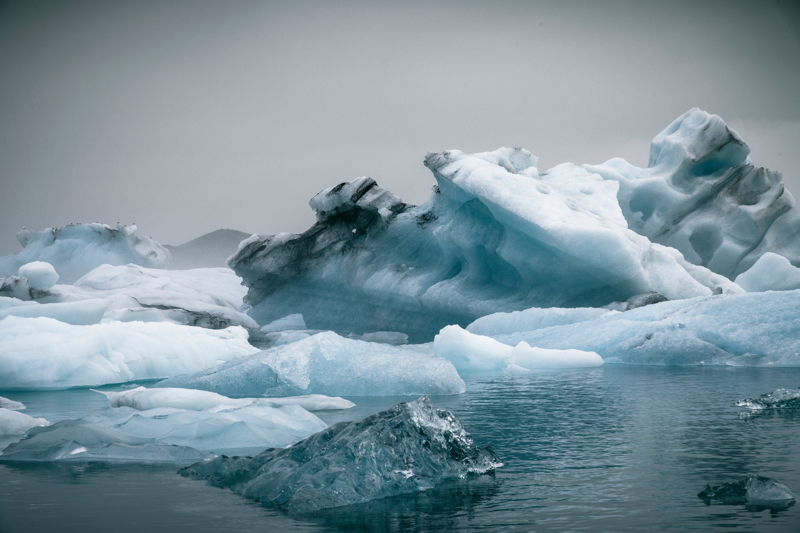 Jokulsarlon Glacier Lagoon Icebergs