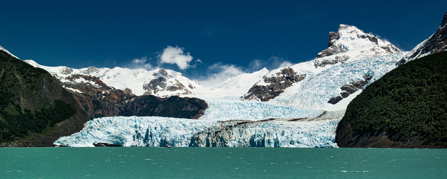 Glacier Spegazzini in El Calafate, Argentina in Patagonia