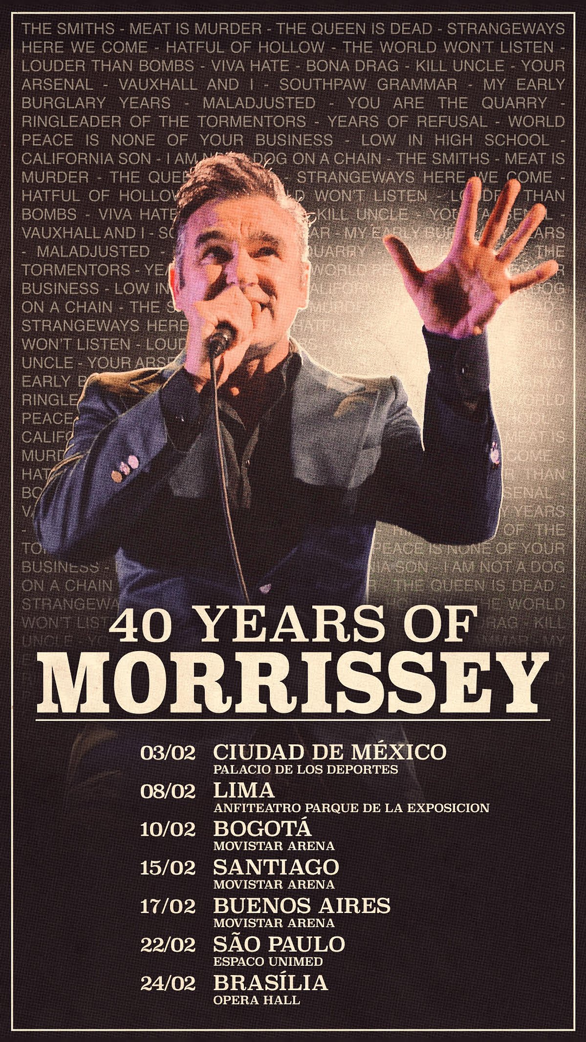 NEW! NEW! NEW! MESSAGES FROM MORRISSEY MORRISSEY CENTRAL