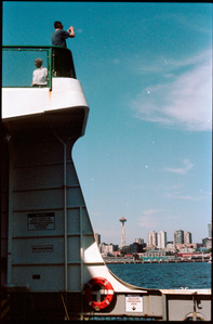 A ferry ride from bremerton washington to seattle. 
