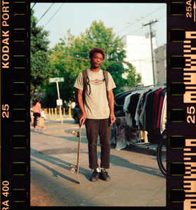 A street portrait of someone I had never met before.
