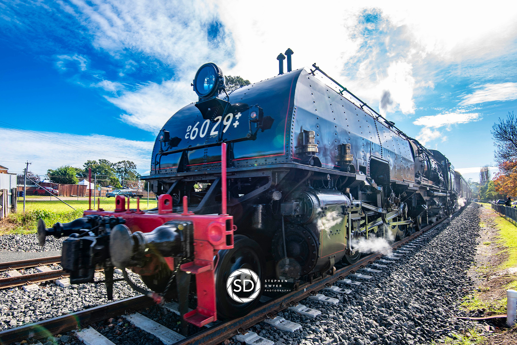 steam train engine Australia