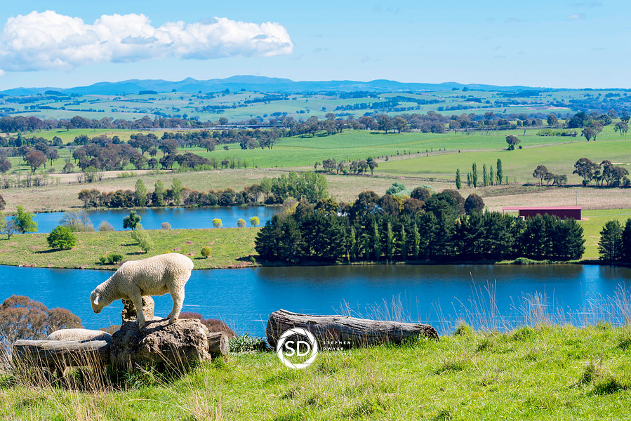 Historic village in New South Wales of Carcoar. Central Western NSW. Country rural Australia