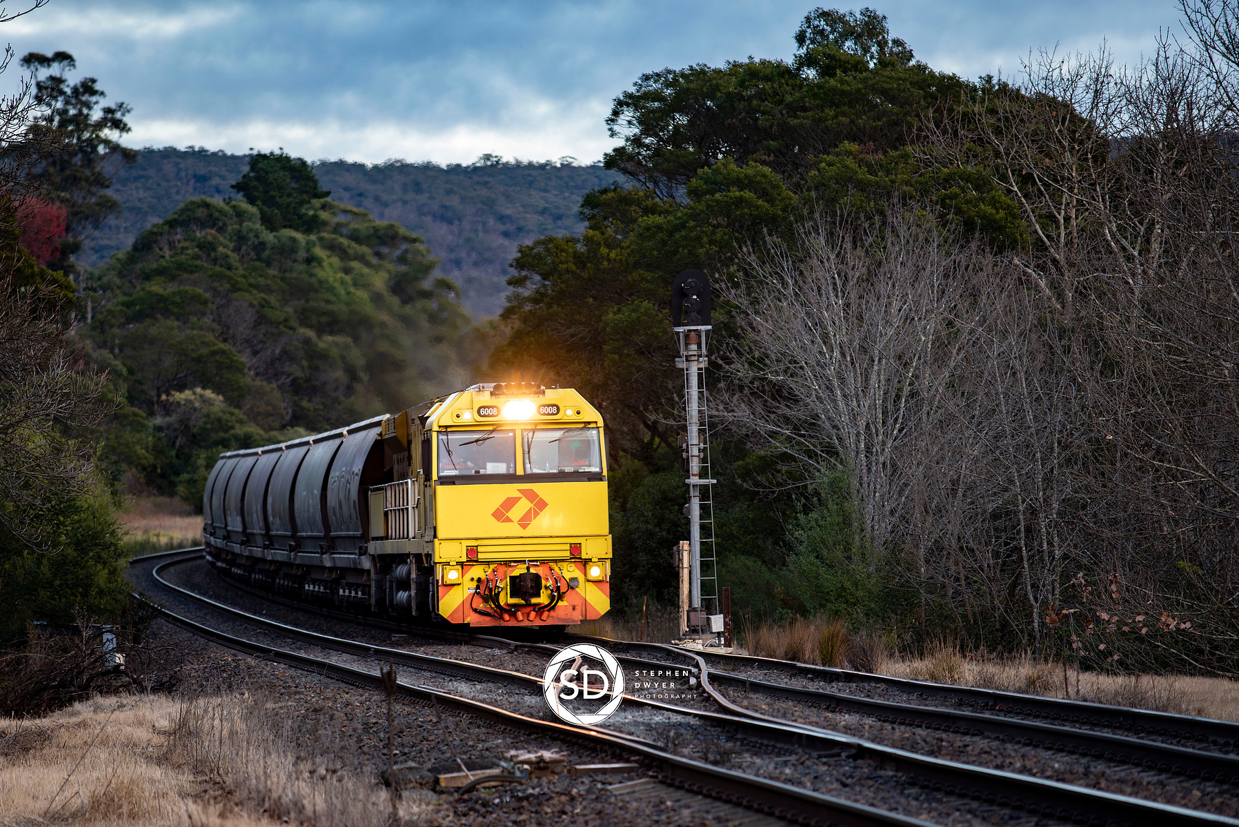 Export coal train