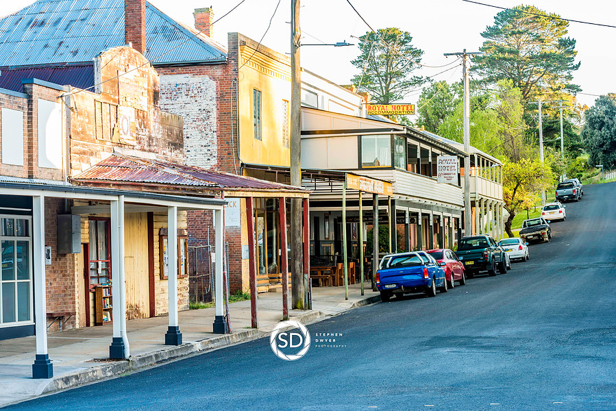 Historic village in New South Wales of Carcoar. Central Western NSW. Country rural Australia