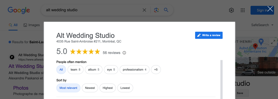 Best wedding studio in Montreal