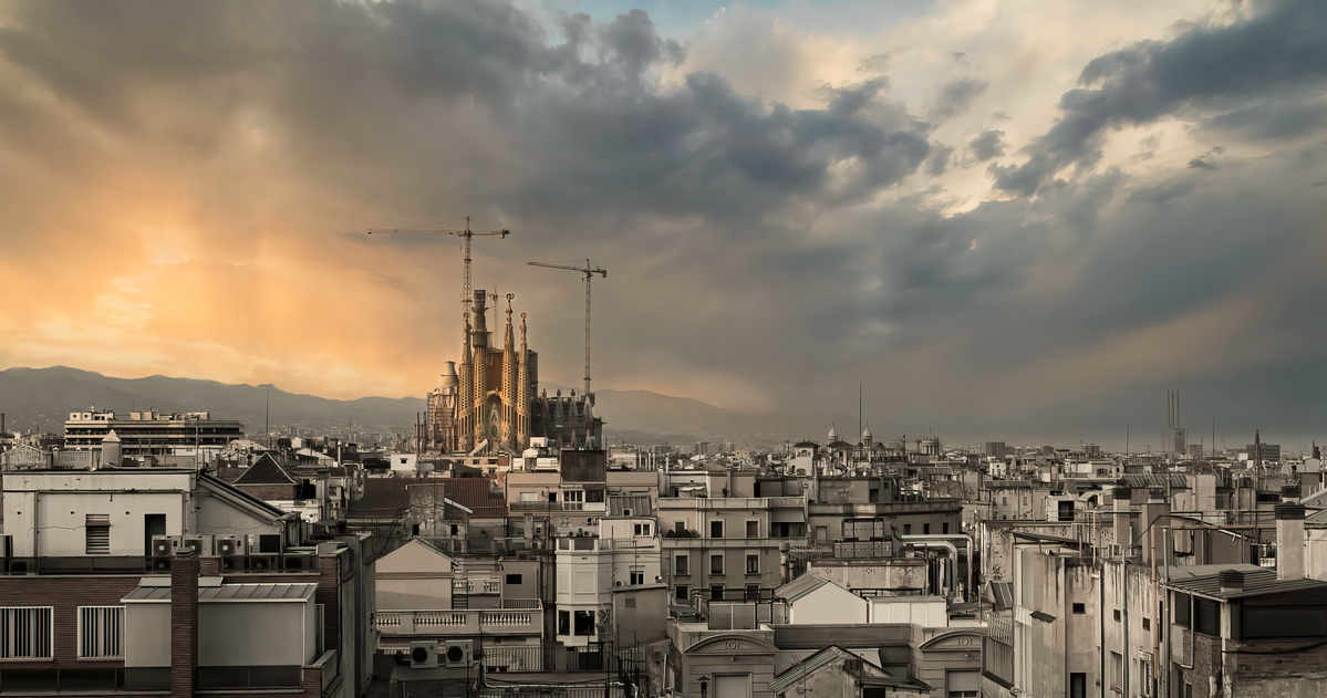 Sagrada Familia Barcelona. Shot by Nigel Sloley photography in Wellington, New Zealand