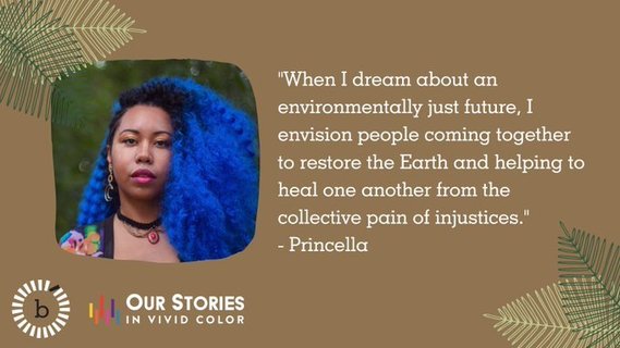 Princella Talley climate quote for Our Stories in Vivid Color