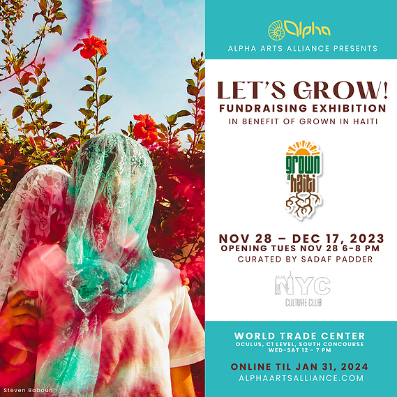 Let’s Grow: In Benefit of Grown in Haiti