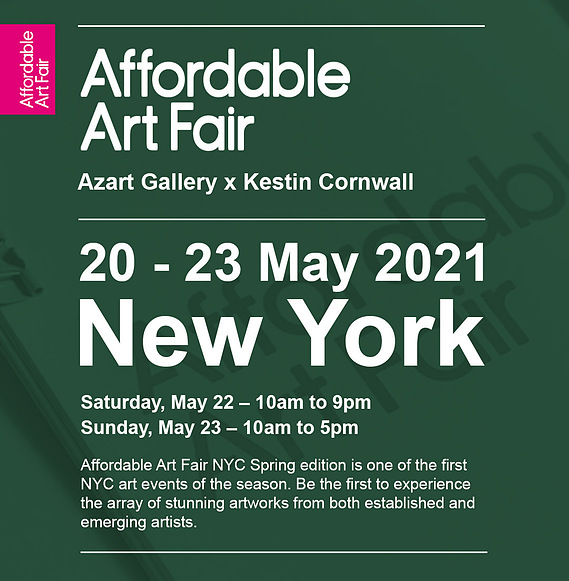 If you're in New York, Affordable Art Fair NYC spring edition is one of the first NYC art events of the season. 