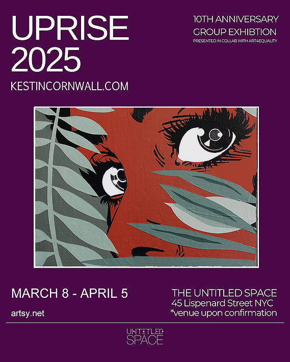 UPRISE 2025 Opened this month at The Untitled Space in New York! The group exhibition is on view now through April 5th!!