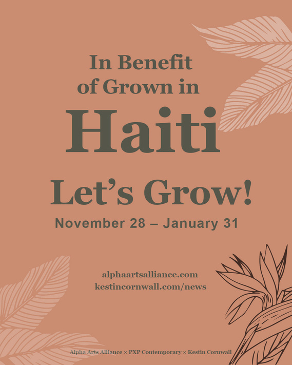 Let's Grow Exhibition poster.